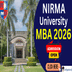 Nirma University MBA Admission 2026 Begins; Apply Till January 15